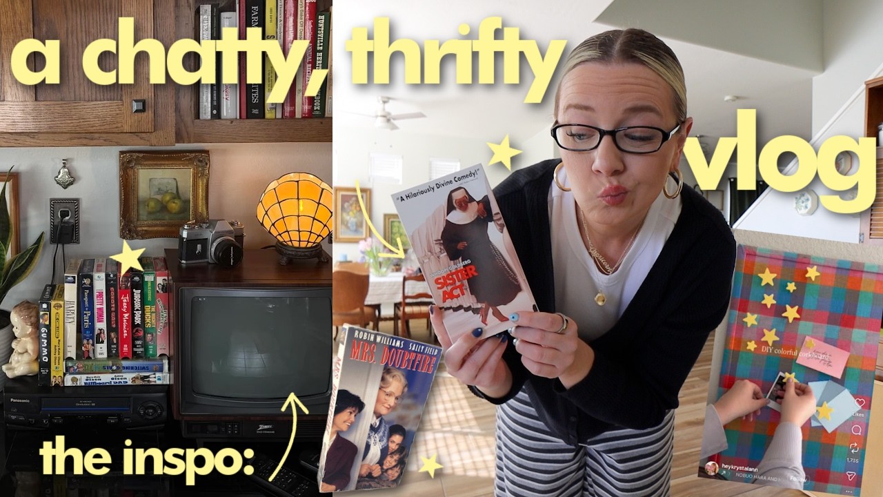 humiliating myself in public, why are adult friendships so hard? & starting a VHS collection!