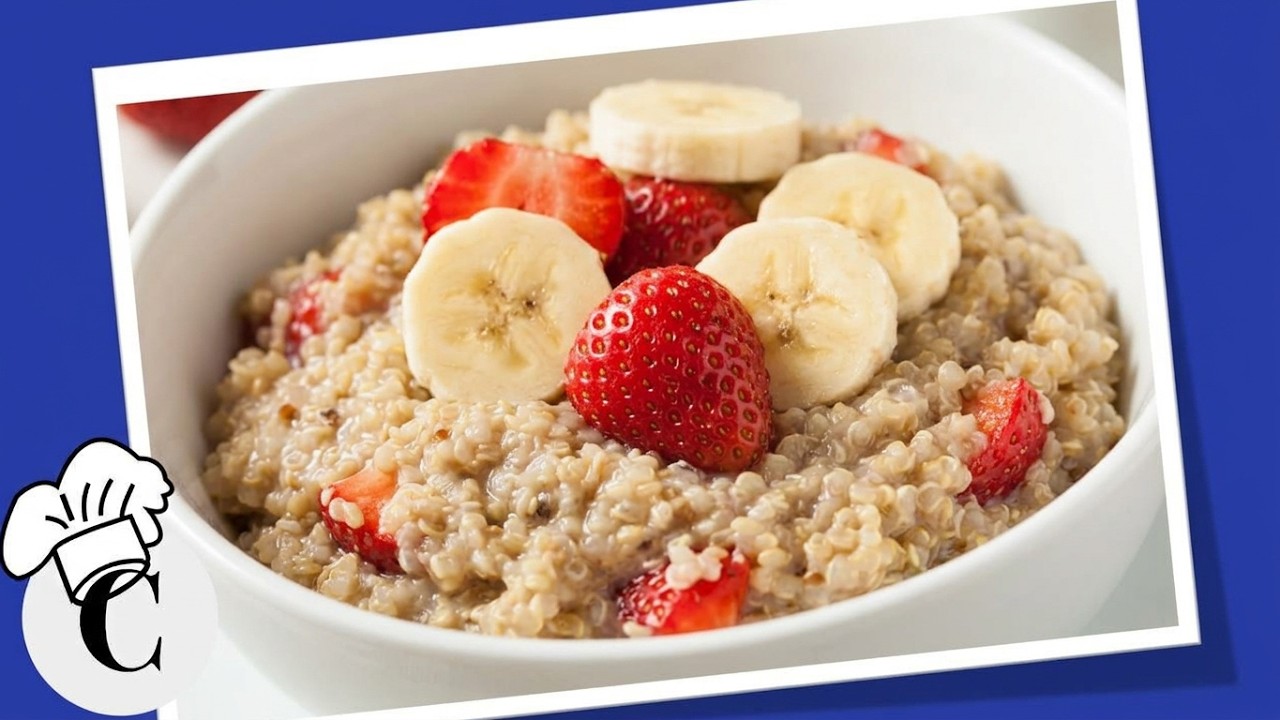 Rice Cooker Breakfast Quinoa! An Easy, Healthy Recipe!