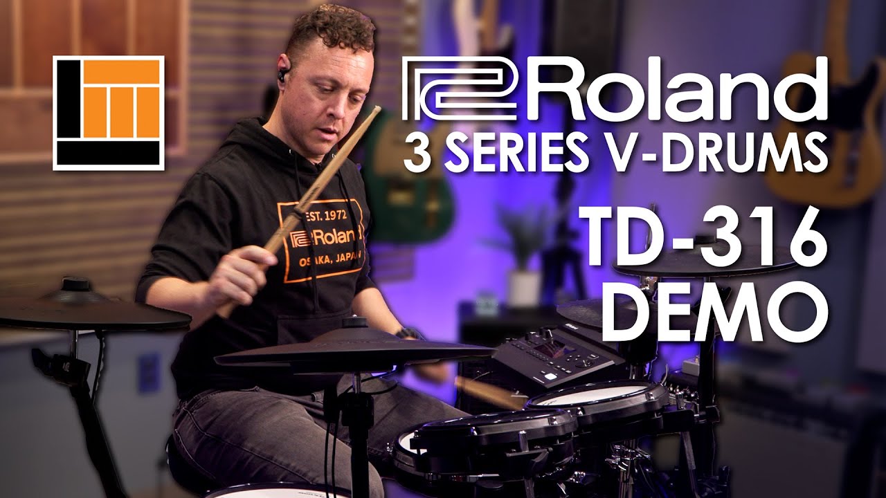 Roland V-Drums 3-Series | TD-316 Kit 🥁 V31 Module 🎛️