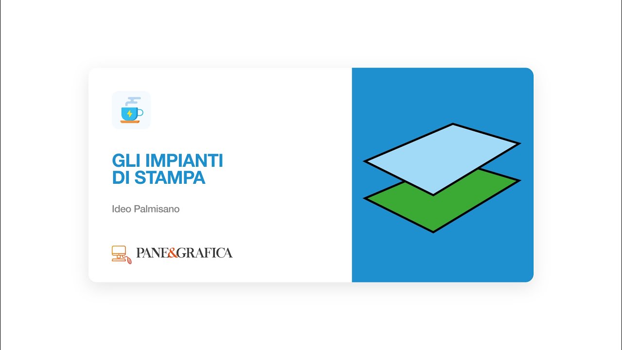 Gli impianti di stampa