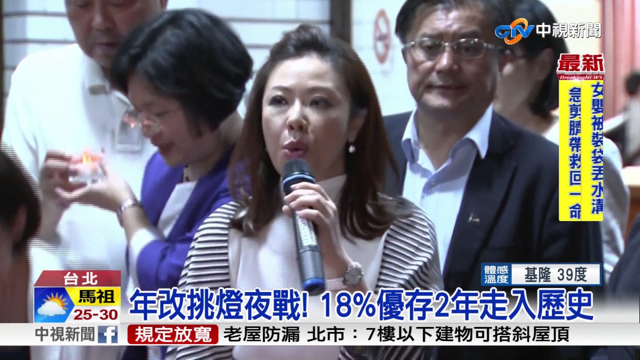 年改挑燈夜戰! 18%優存2年走入歷史│中視新聞 20170624