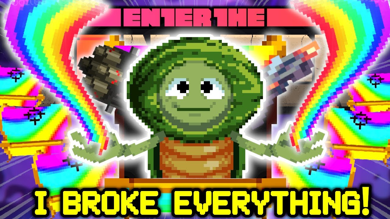 I Completely BROKE Rainbow Mode In Modded Enter The Gungeon! (FLASHING LIGHTS WARNING!)
