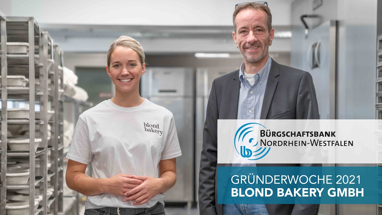 blond bakery GmbH | Gründerwoche 2021 | Bürgschaftsbank NRW