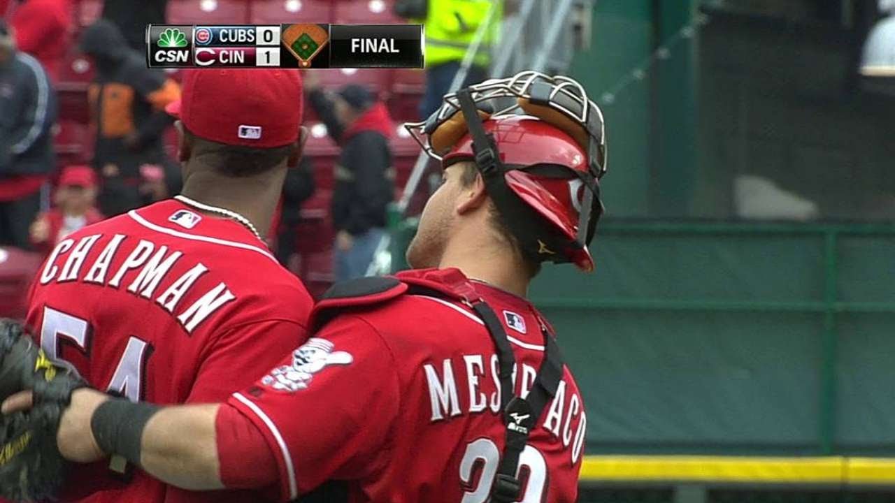 CHC@CIN: Chapman shuts the door as Reds win