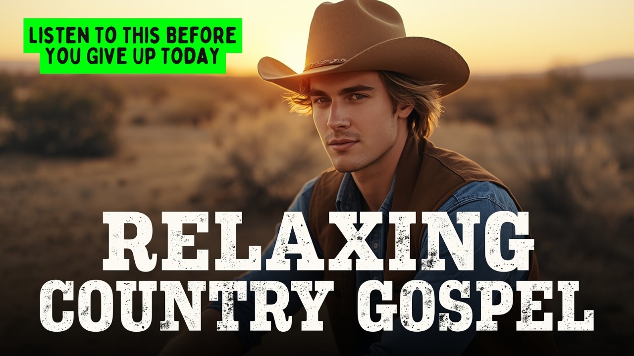 ✝️ RELAXING COUNTRY GOSPEL SONGS 🙏 Feeling Weak? This Song Will Change Everything #gospel #country