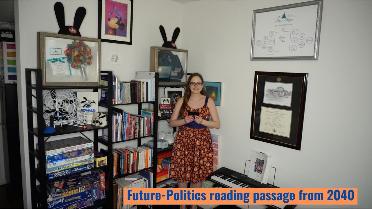 Future-Politics reading passage from my book, 2040