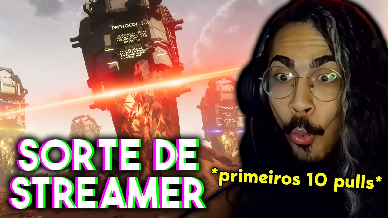 STREAMER LUCK É REAL! Una jogando Arknights: Endfield pela primeira vez