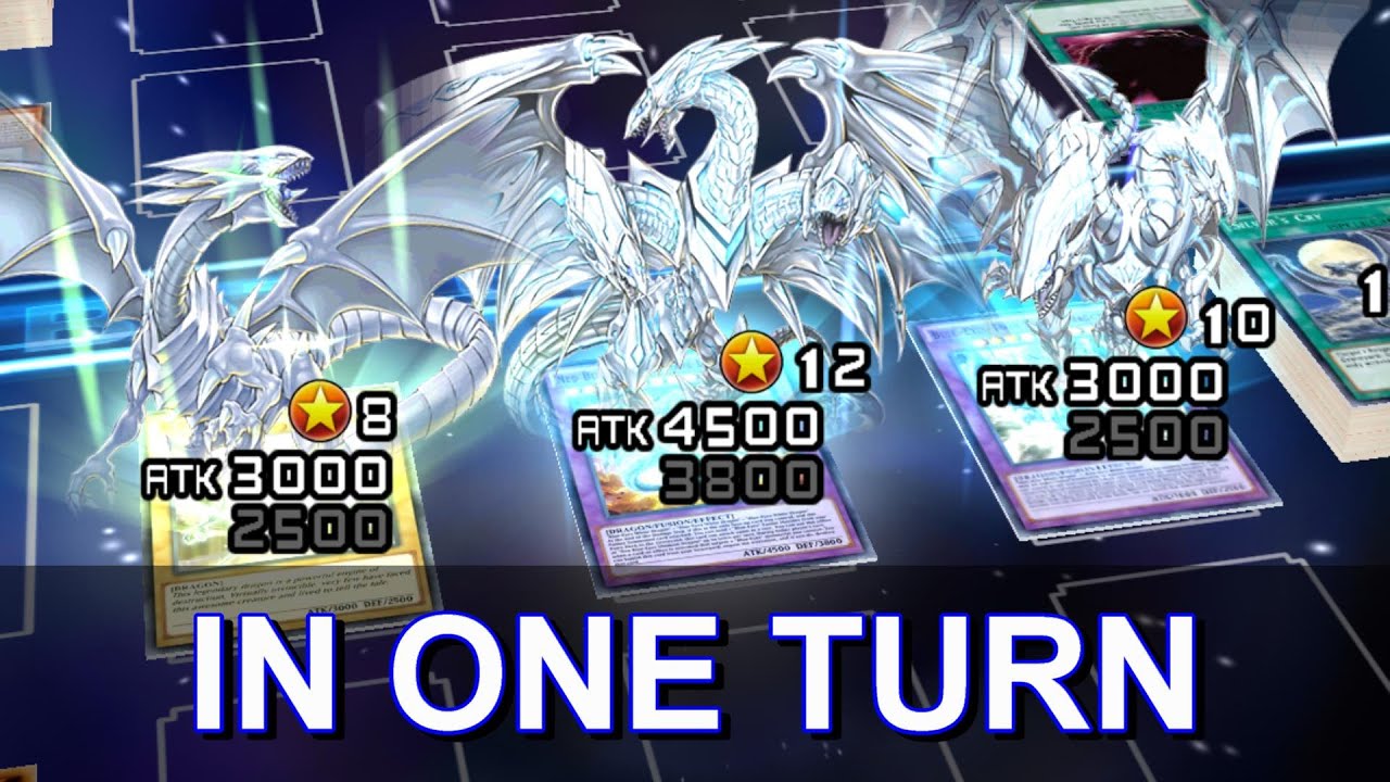 [Yu-Gi-Oh! Duel Links] Summoning 3 Blue-Eyes in one turn
