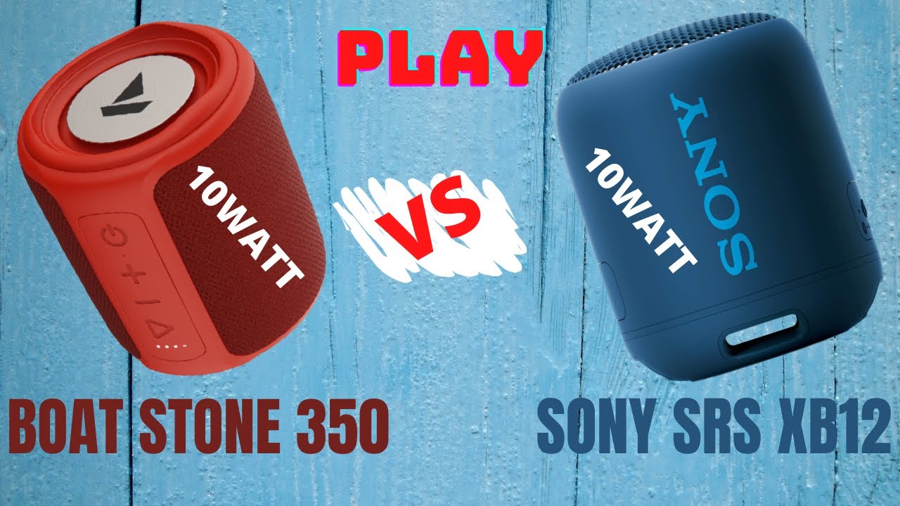 Sony XB12 VS Boat Stone 350 ⚡Full Comparison Video Sound Test BEST KOUN SA HAI IN MY BUDGET IN HINDI