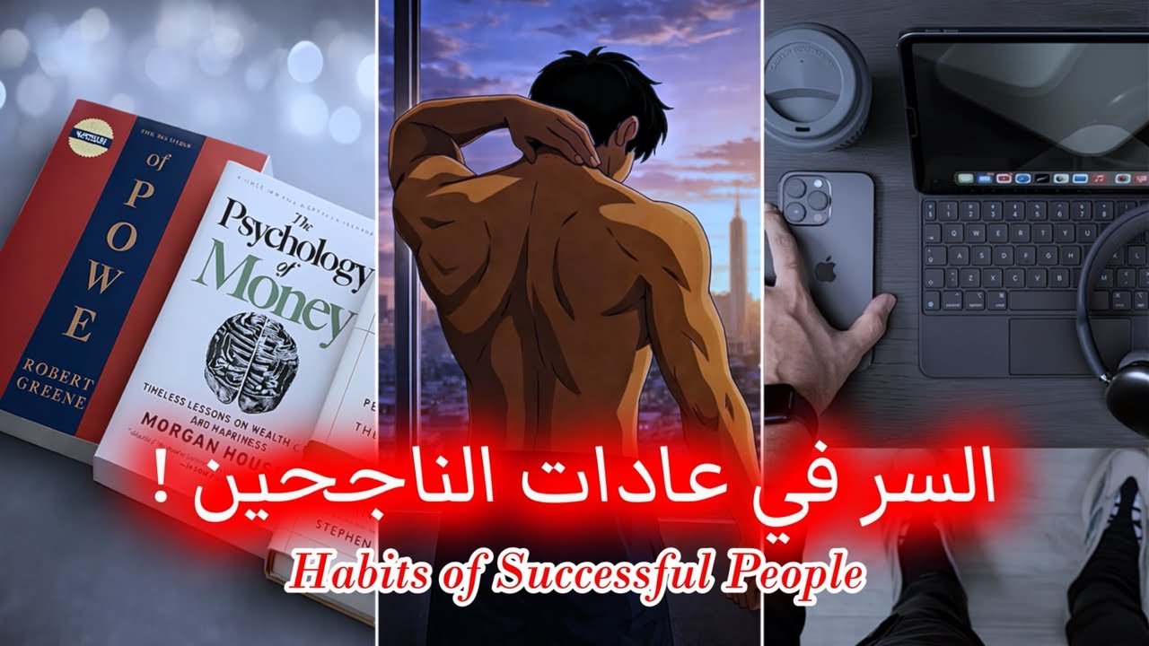هكذا يُصنع الناجحون ... السر الخفي في عادات الناجحين !