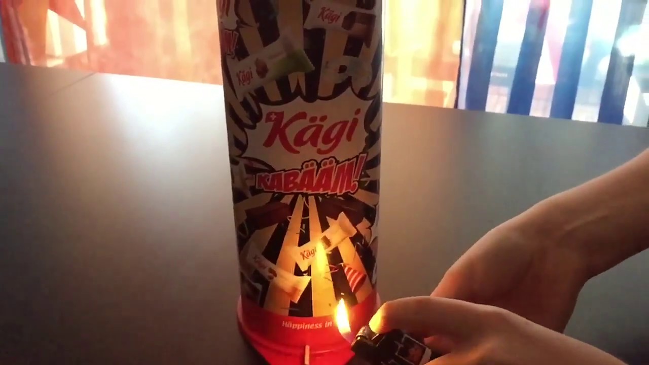 Tischbombe Slowmotion