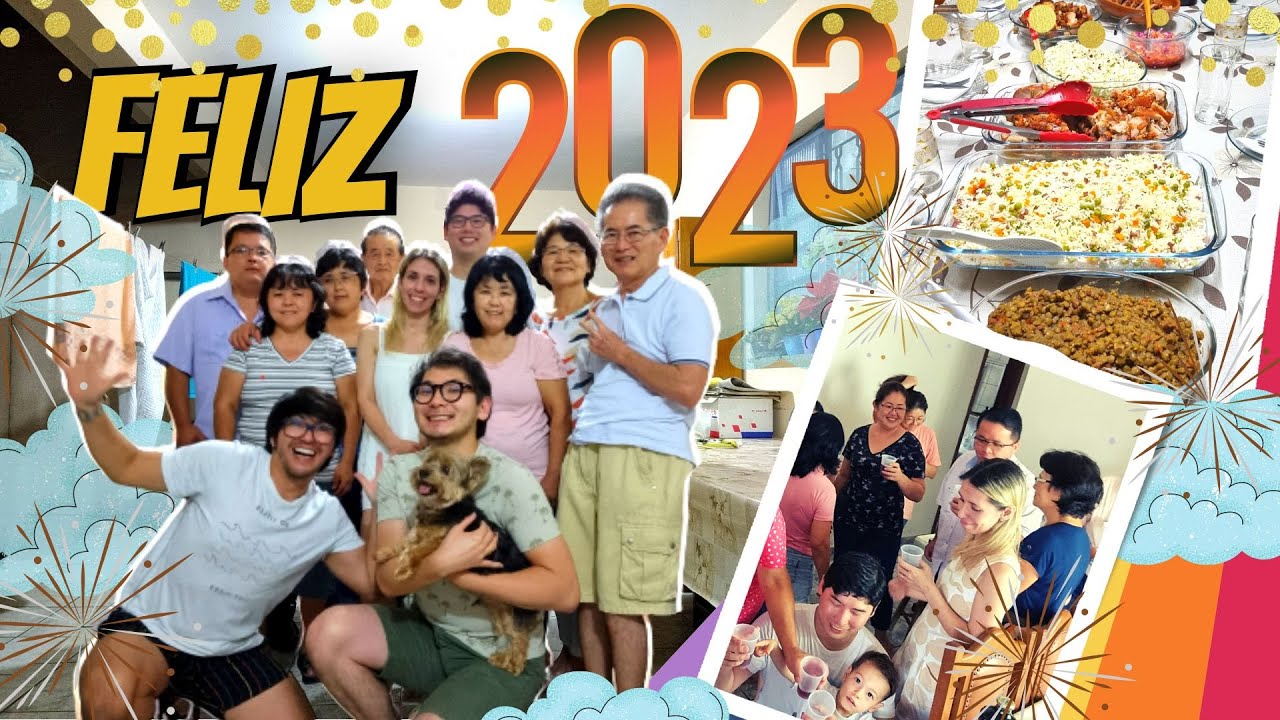 FELIZ 2023! - VIRADA DE ANO EM FAMÍLIA - MUITAS NOVAS MEMÓRIAS FORMADAS - E MUITA COMIDA - CASAL GAY