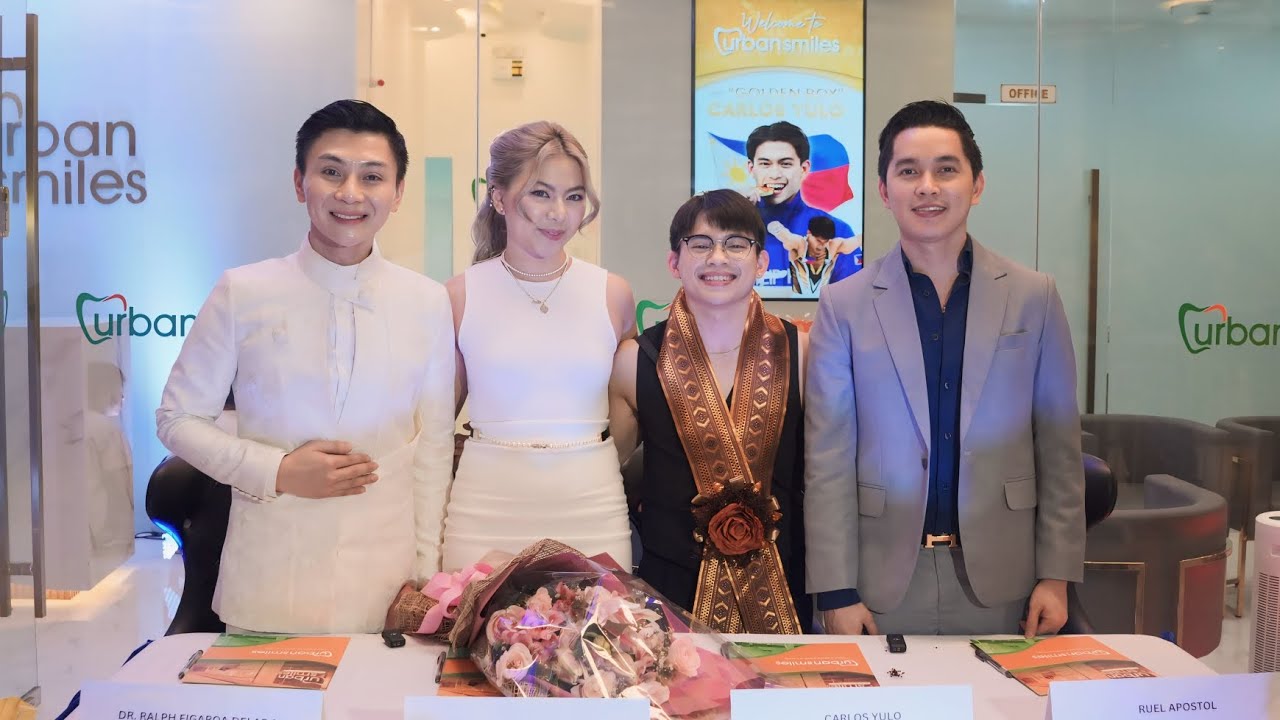 Lifetime Dental Services for Carlos Yulo and Chloe San Jose | Dr. RFD