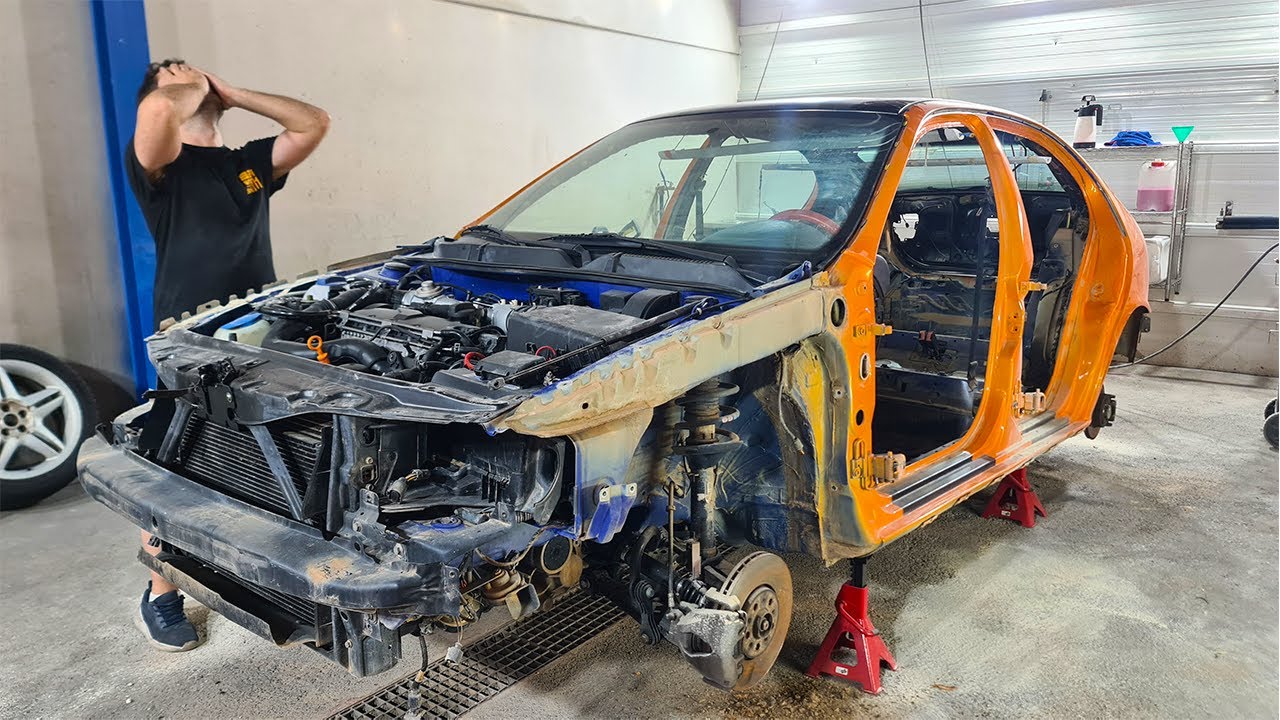 RESCUING A DESTROYED SEAT LEON AND MAKING IT BRAND NEW 🚗💥 | FULL RESTORATION