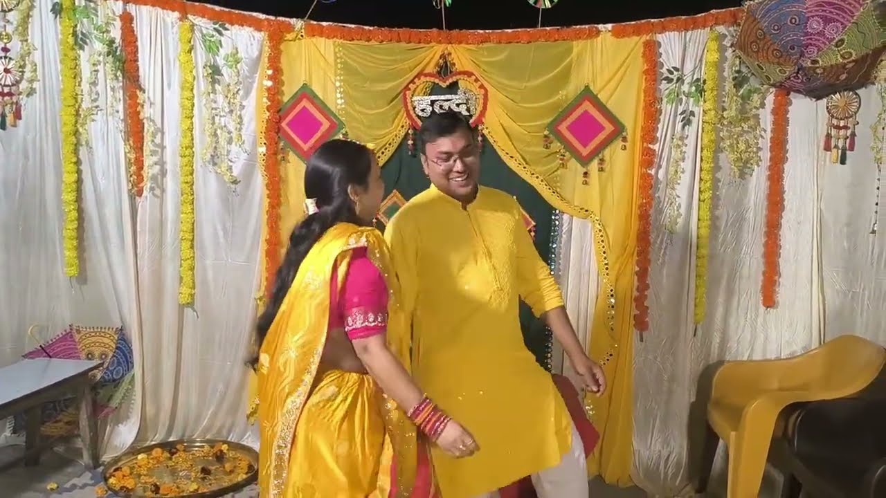 Haldi Dance Performance❣️ #subscribe #vlog #haldiceremony #haldi @sandygupta56 