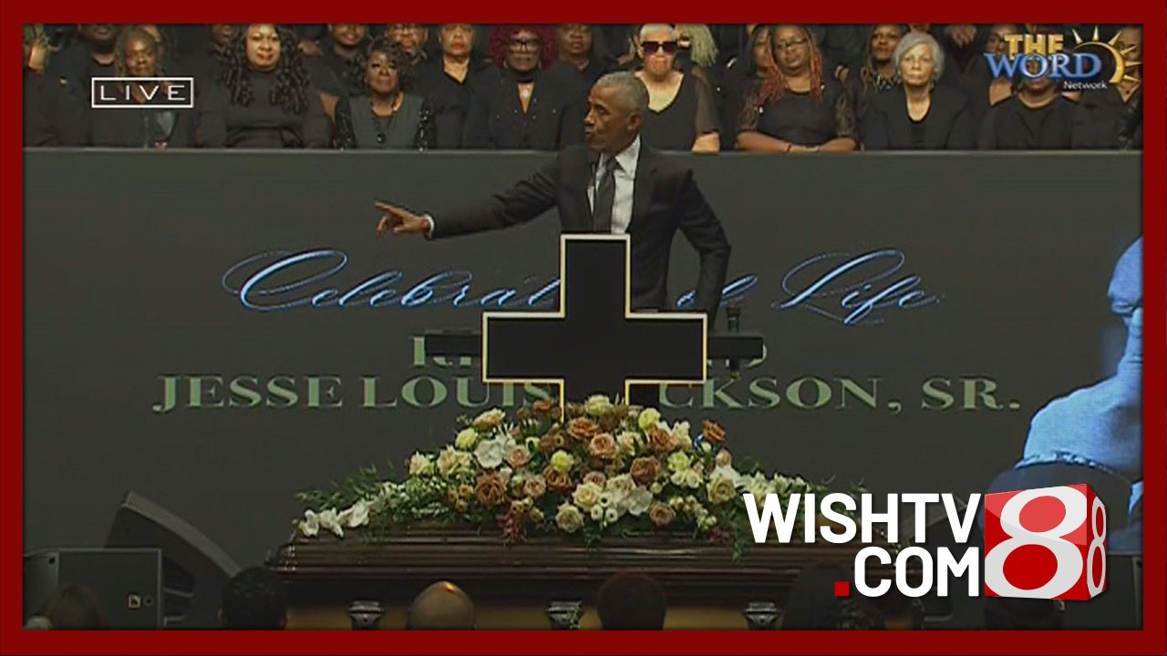 Former presidents honor the Rev. Jesse Jackson at Chicago memorial service