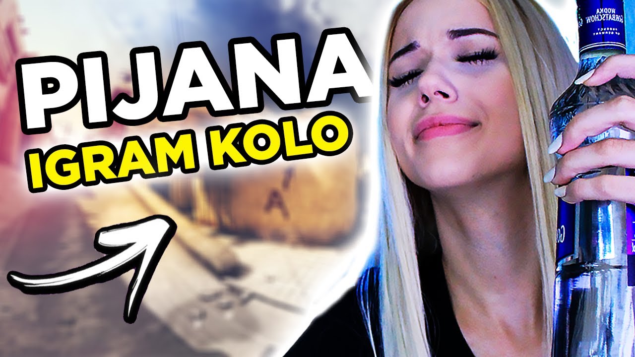 PIJANA IGRAM KOLO // CS:GO PRANK