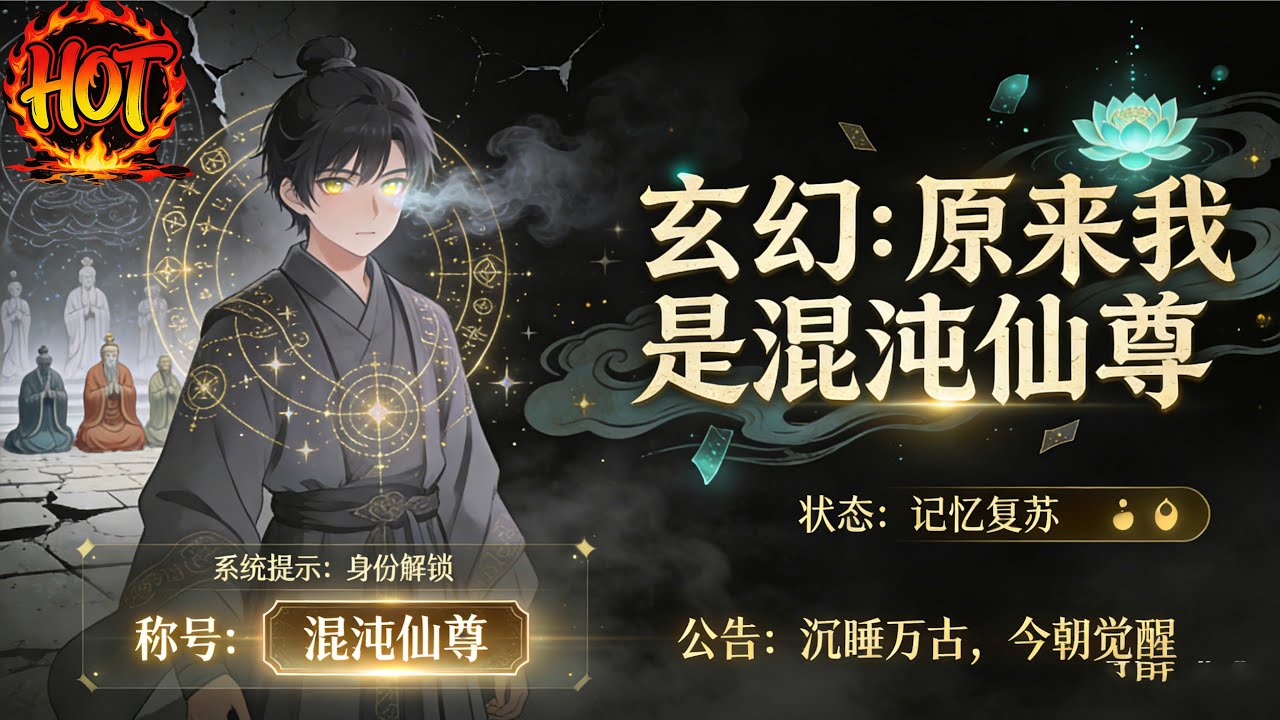 ✨【强推】《玄幻：原来我是混沌仙尊》1--69集混沌仙尊装萌新！仙魔女帝流落凡间！山野樵夫林逸，每天砍柴喂狗岁月静好。直到仙帝凤瑶与魔帝苏九重伤砸进他家#穿越 #末世 #异能 ##动态漫画# 漫野推文