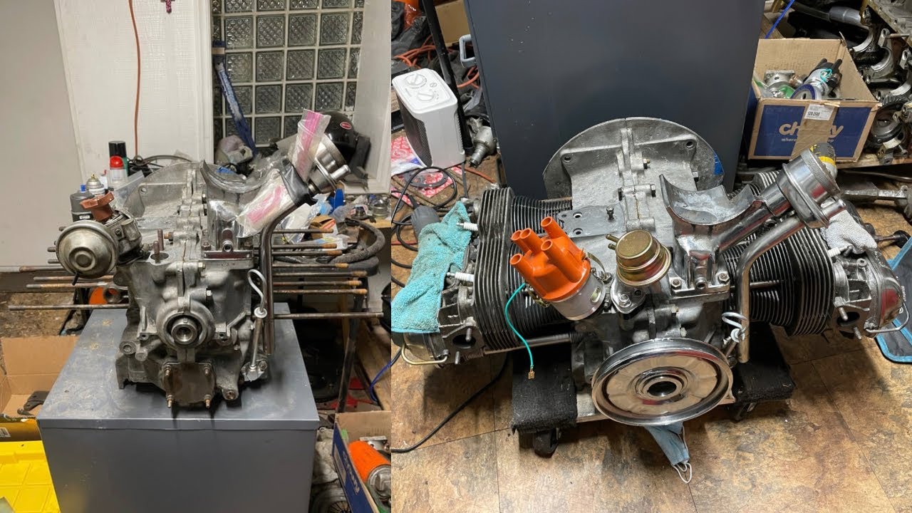 VW 1600cc Engine Build - Long Block Assembly