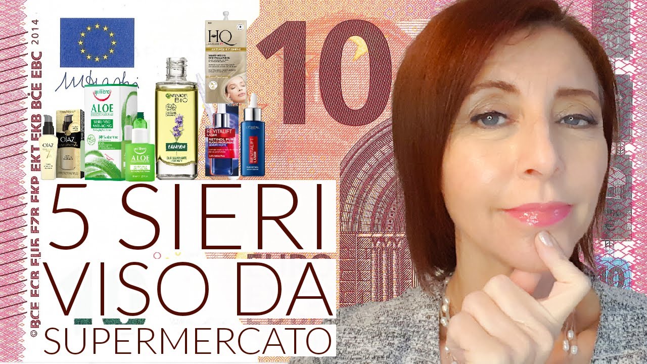I 5 sieri viso piu' economici da supermercato