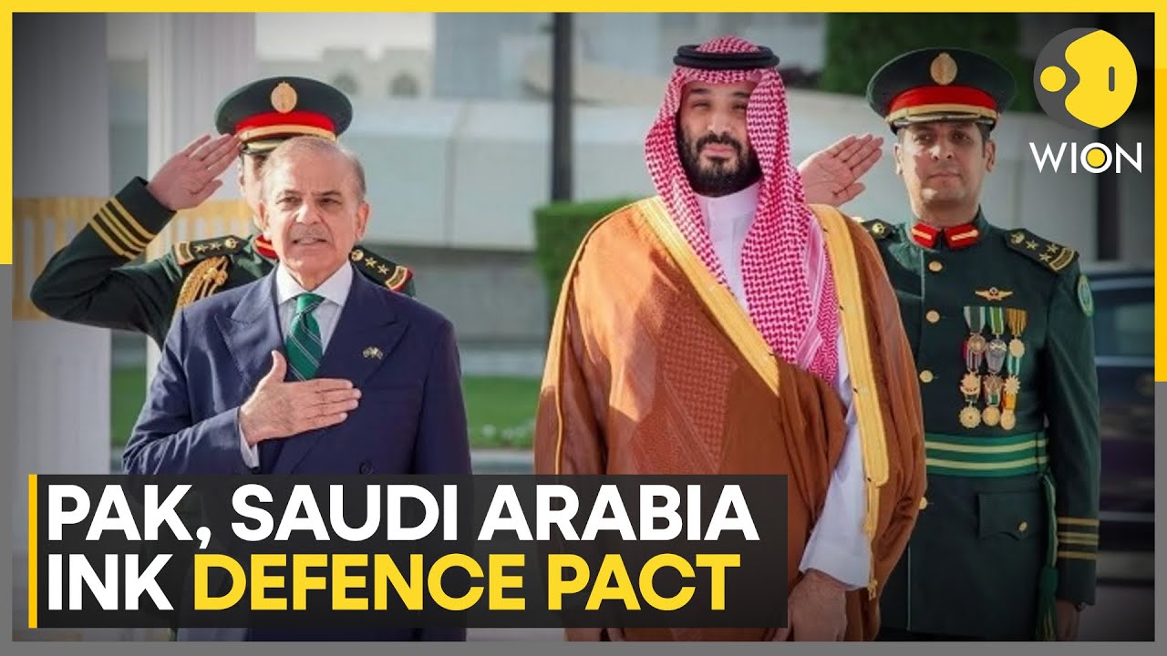 Saudi Arabia Crown Prince & Pak PM Sign Deal | Deal Signed Days After Israeli Attack on Doha | WION