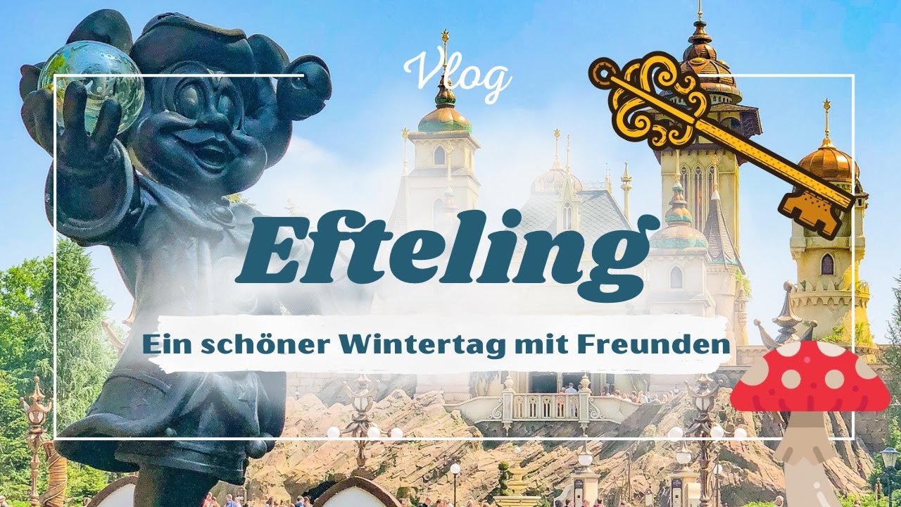 Efteling - Ein winterlicher Tag mit Freunden 🥰 Wir schauen uns die zauberhafte Show Caro an✨💫
