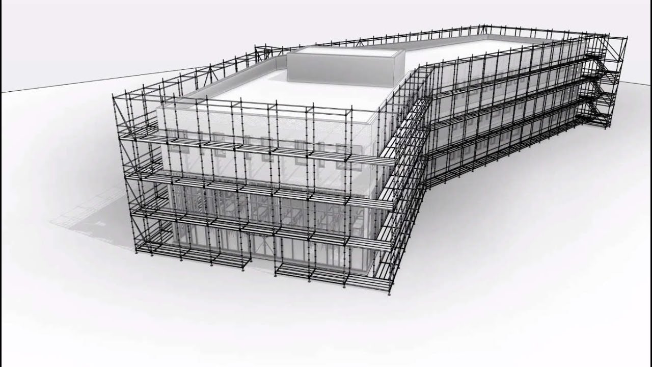 Revit Steigerbibliotheek met Layher componenten | Cadix