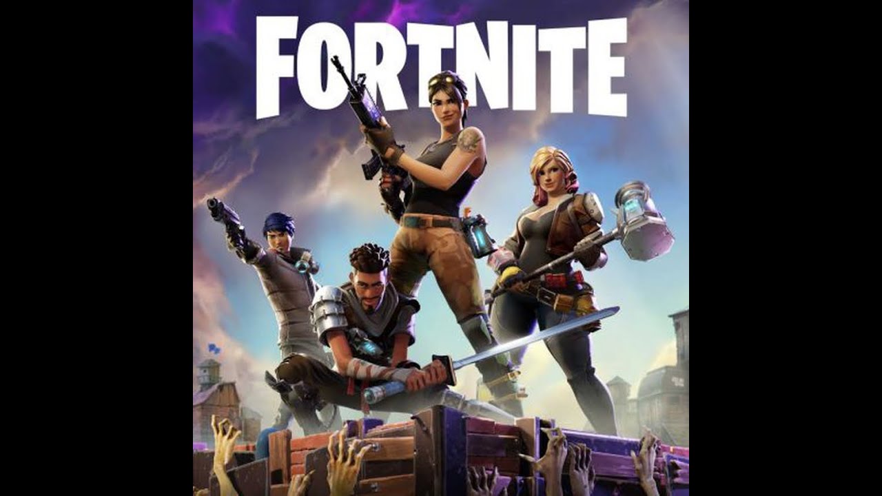 Playing Fortnite