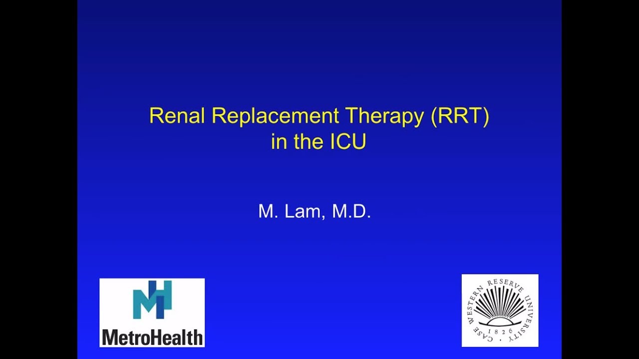 Renal Replacement Therapy