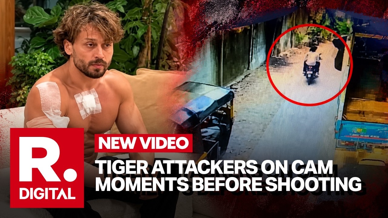 Tiger Shroff's Attackers Caught on Camera: CCTV Captures Moments Before Shooting