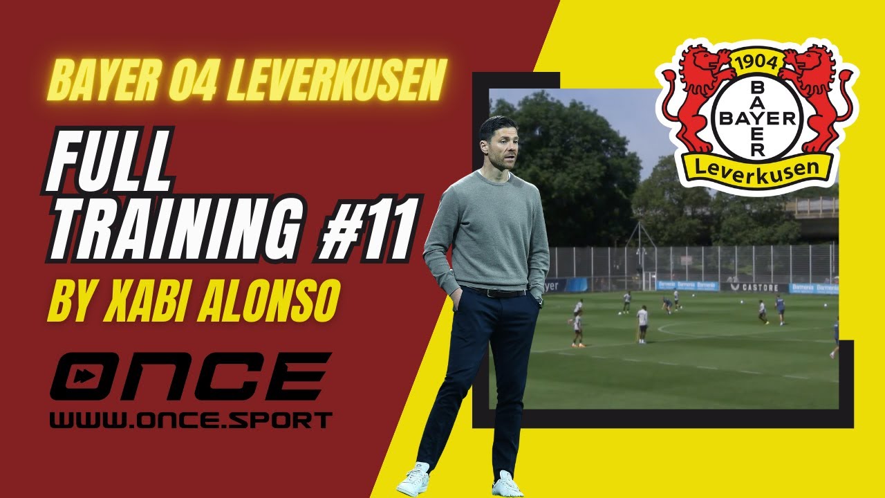 Bayer 04 Leverkusen - full training #11 by Xabi Alonso