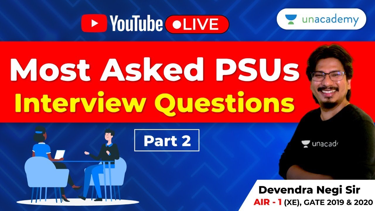 PSUs Interview Questions | Important Questions | Crack PSU Interview | MUST WATCH