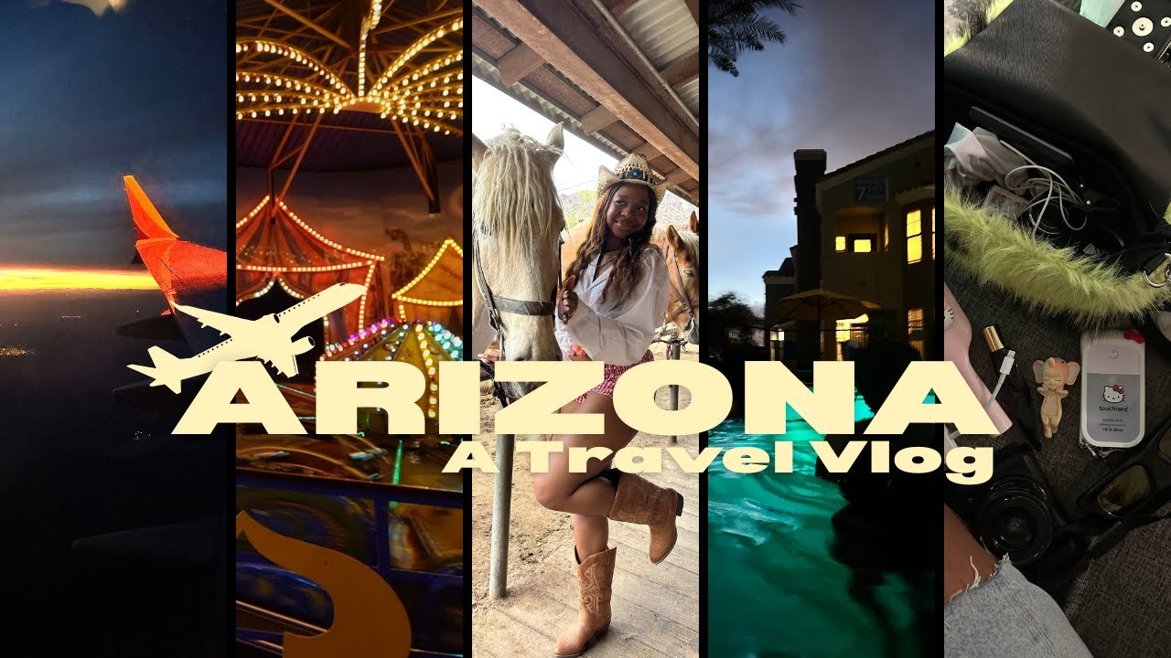 spending spring break in ARIZONA! | Late travel vlog