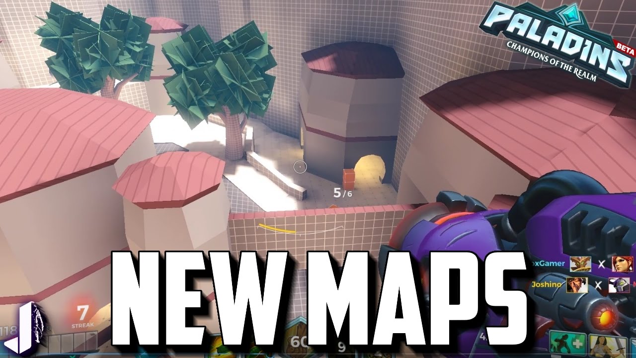 Paladins New Maps - District, Undercity and Atrium