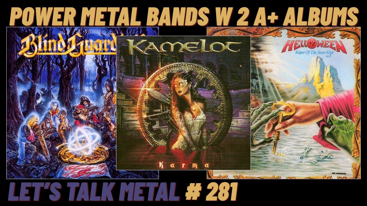 Power Metal Bands w/ 2 10/10 Albums: BLIND GUARDIAN, HELLOWEEN, etc.. LET'S TALK METAL #281