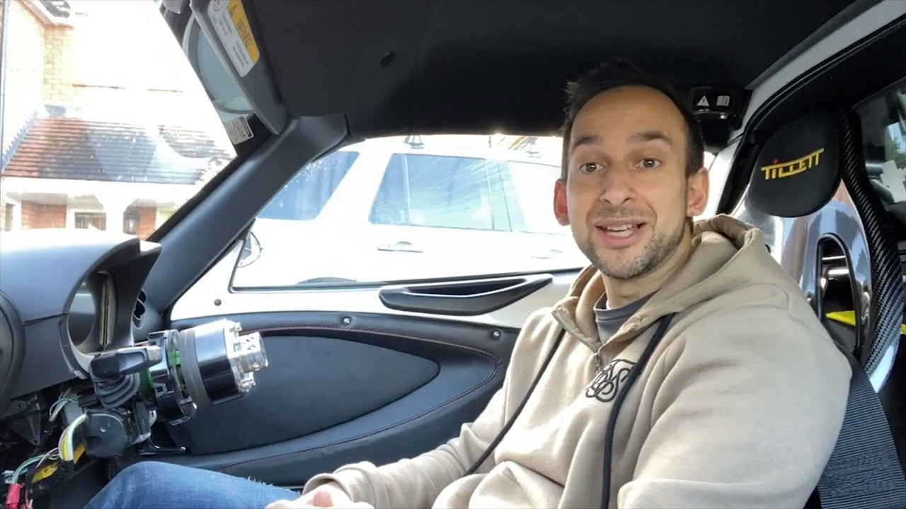 Installing the AiM Digital Dash into a Lotus Exige V6