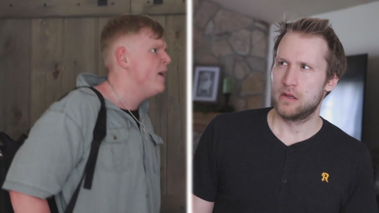 Bill Jensen Confronts the Psycho Family (Edited Comparsion)