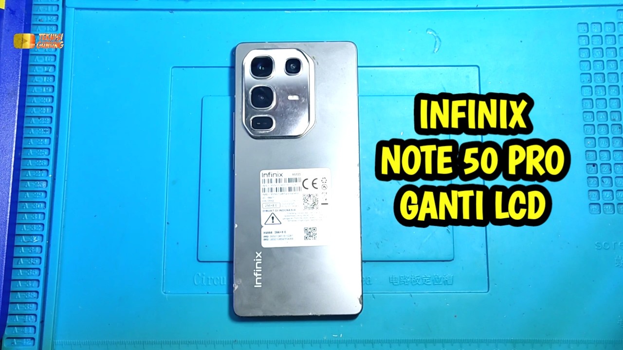 INFINIX NOTE 50 PRO X6855 GANTI LCD KW TIDAK BISA SIDIK JARI