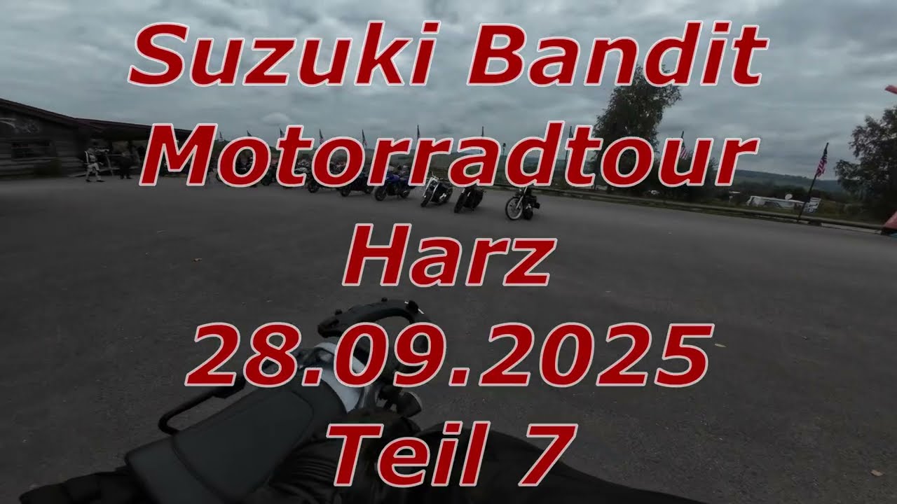 Suzuki Bandit Motorradtour Harz 28.09.2025 Teil 7