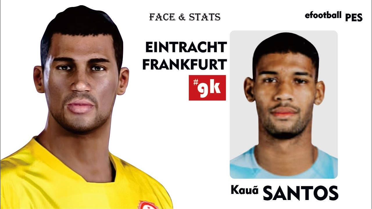 Kauã Santos FACE & STATS eFootball PES 2021 2020