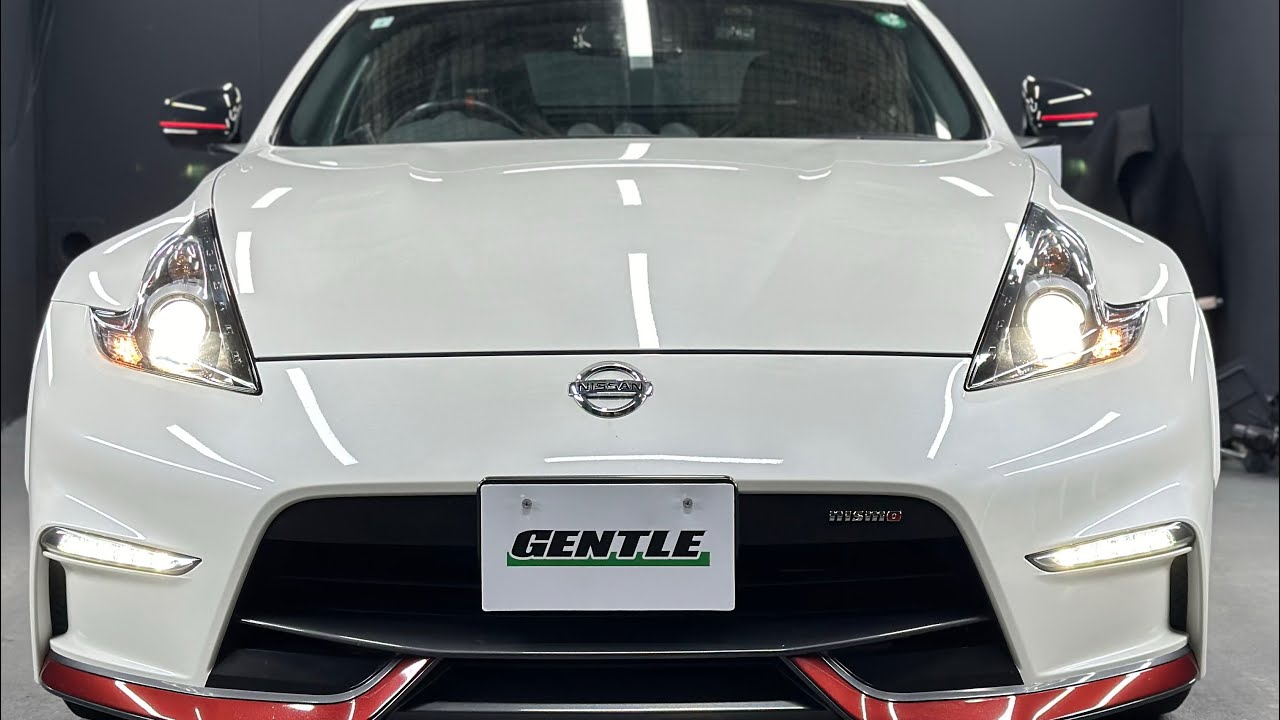 日産フェアレディZ34 nismo ニッサンの名車FairladyZ🏎️コーティング専門店GENTLEが手掛けるボディ診断付きプレミアム泡手洗い洗浄🫧