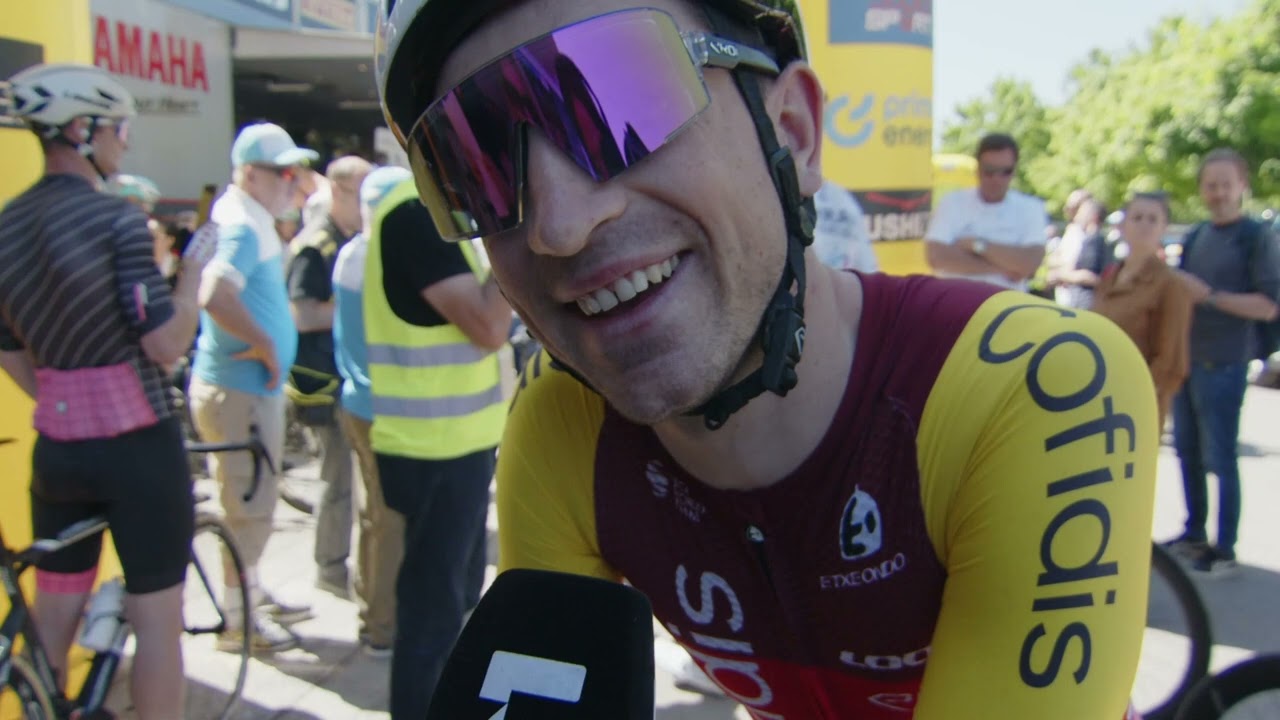Stanisław Aniołkowski - Interview at the start - Stage 1 - Tour de Romandie 2025