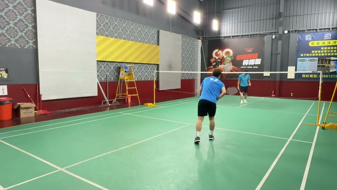 藏龍羽球旗美館 男單 王峙錥 VS 岳泰君