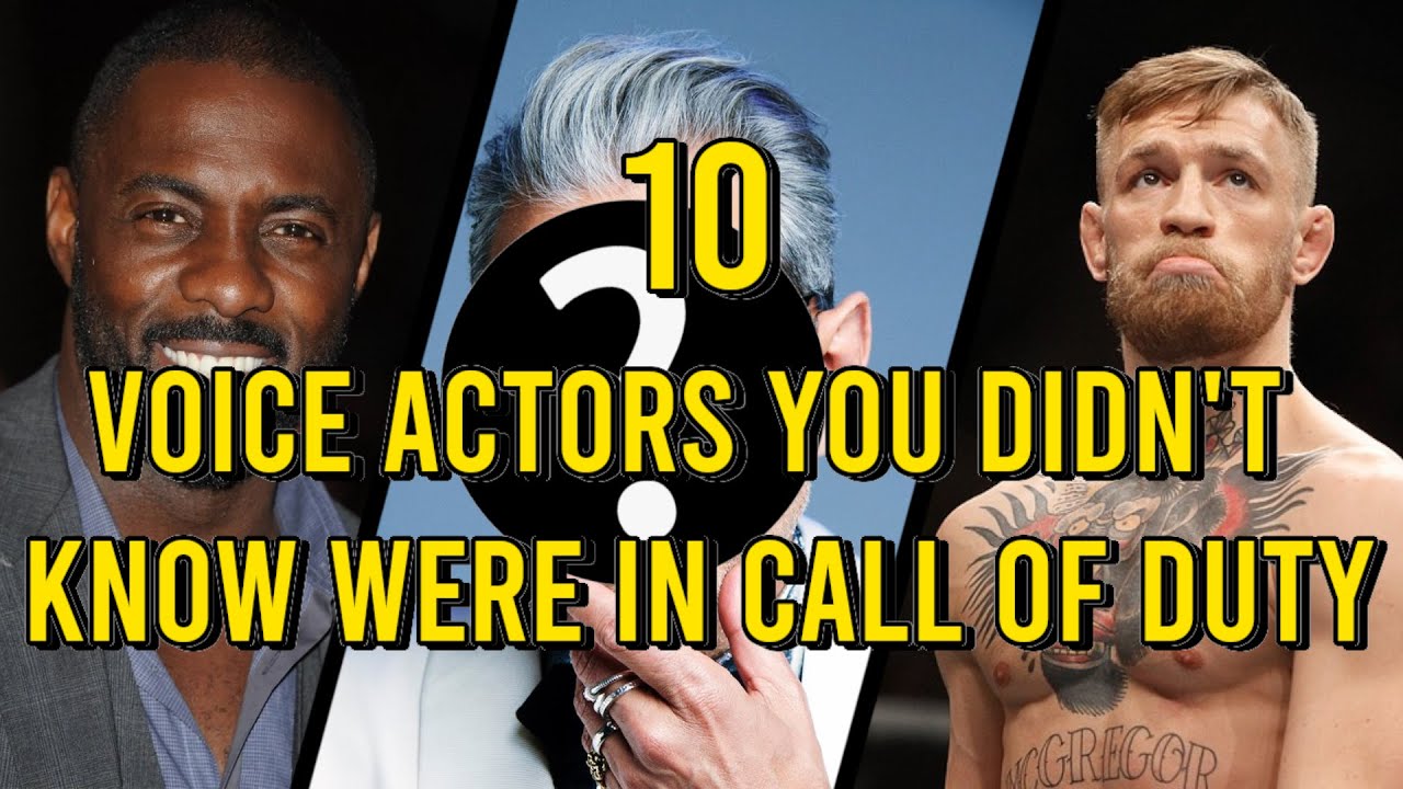 10  Voice Actors You Didn't Know Were in Call of Duty