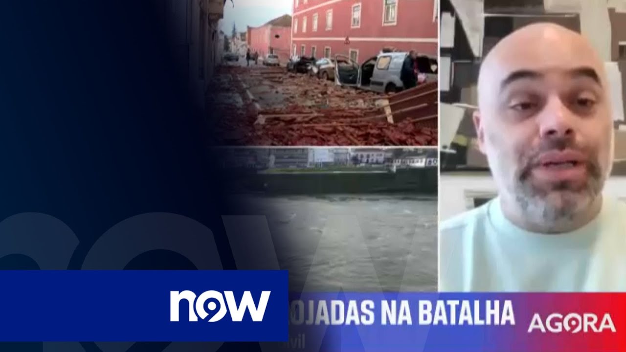 Depressão Kristin: «O território apresenta sinais claros de uma catástrofe natural»