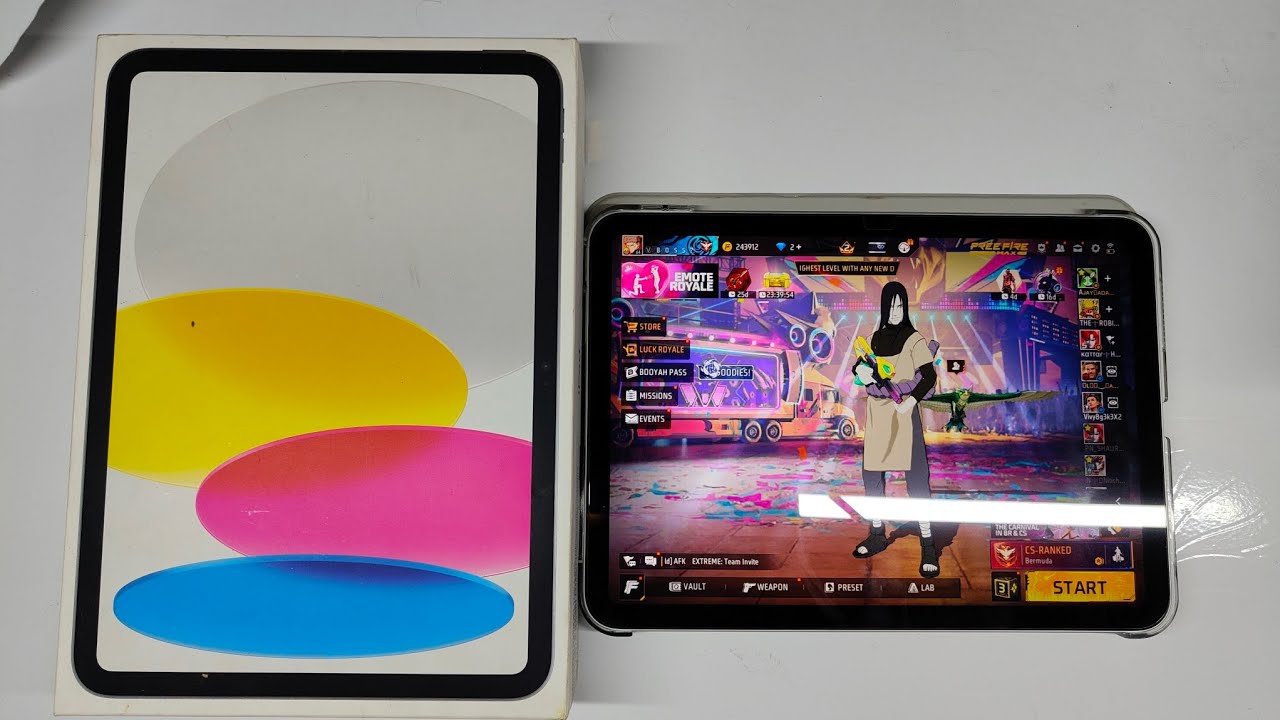 iPad A16 Unboxing And Free Fire Gaming Test 🔥 Smooth + Extreme FPS | 90FPS Gameplay Review