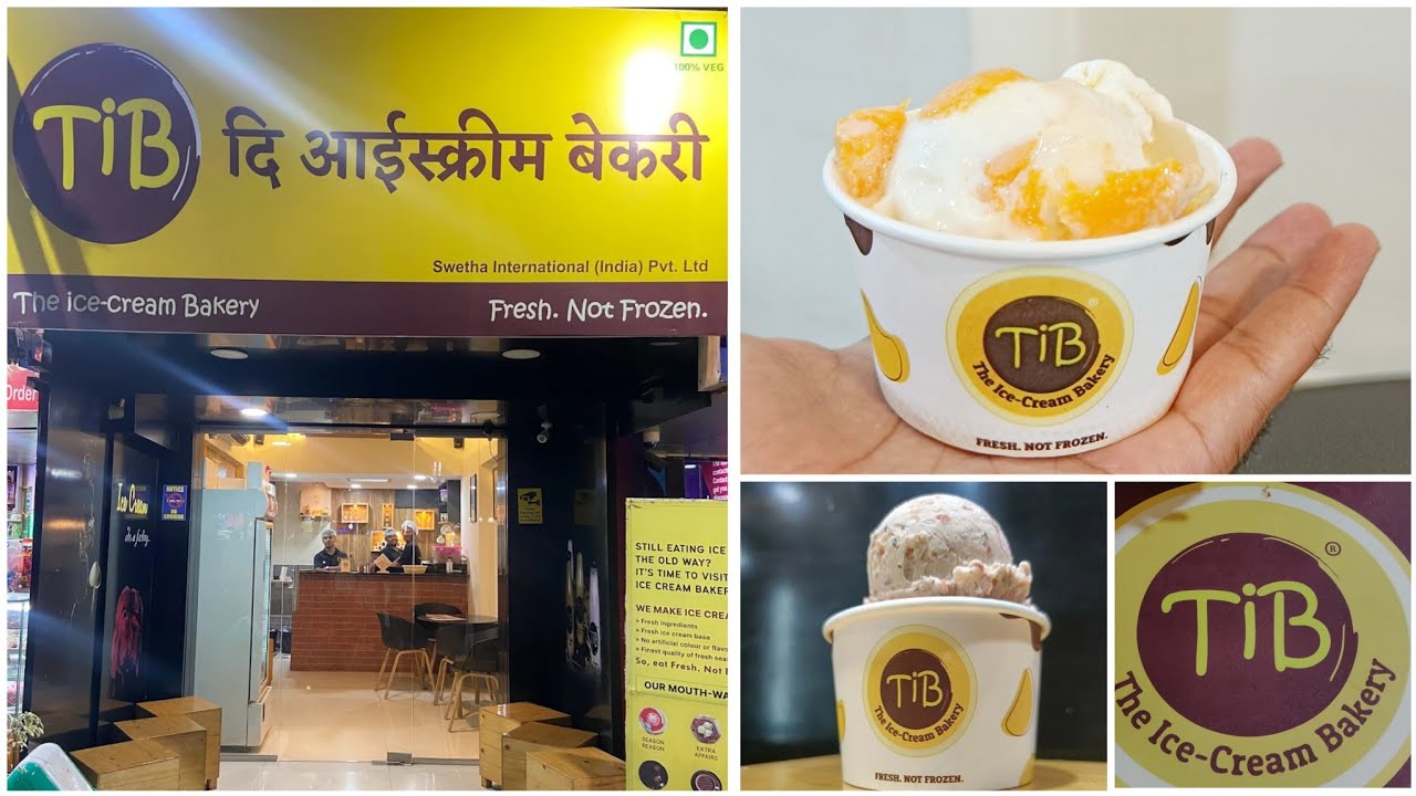 The Ice Cream Bakery Kandivali East | Fresh Not Frozen,TiB | Live Ice-Cream | Indian Vlogger