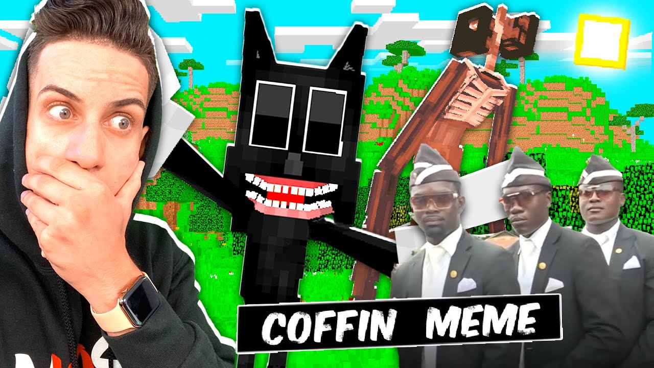 ASTRONOMIA COFFIN DANCE MEME MINECRAFT ROBLOX! (Try Not To Laugh Challenge)