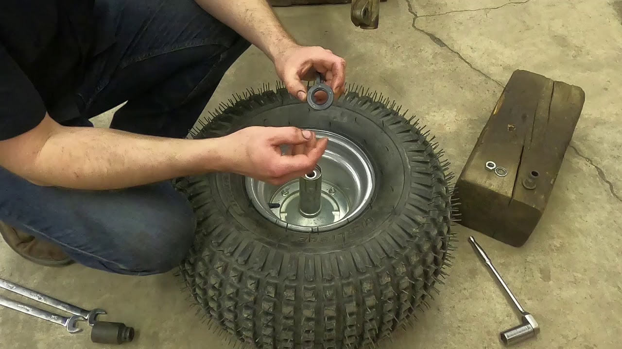 How To Change Front Wheel Bearings In A 1984 Honda Big Red