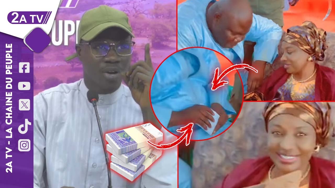 Incroyable ! Cette Vid&eacute;o virale explose la Toile Mimi Tour&eacute; Offre Des Fonds pour Diomaye Pr&eacute;sident..